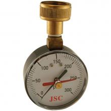 Jones Stephens J66301 - 300 PSI Water Test Gauge with Indicator