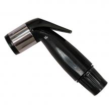 Jones Stephens K52001 - Black Spray Head with Chrome Trim and Hose for Fit-All Kitchen