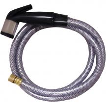 Jones Stephens K53077 - Black Rinse-Quik® Spray Head Assembly with 6'' Hose