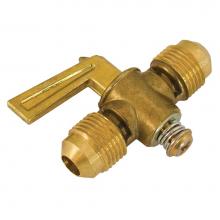 Jones Stephens N01014 - 3/8'' Gas Shut-Off Valve, Flare x Flare, Lead Free