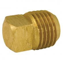 Jones Stephens P10096 - 3/8'' Yellow Brass Square Head Plug