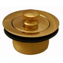 Jones Stephens P35050 - Polished Brass 1-1/2'' Lift and Turn Tub Drain