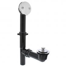 Jones Stephens P3951PS - Polished Stainless ABS Two-Hole Tubular Friction Lift Full Kit