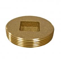 Jones Stephens P51150 - 1-1/2'' Countersunk Southern Code Brass Plug 1-7/8'' OD