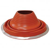 Jones Stephens R16101 - 2'' - 6-1/8'' Rooftite® Hi-Heat Silicone Roof Flashing