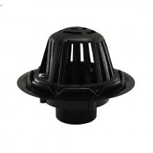Jones Stephens R18007 - 3'' ABS Roof Drain with Cast Iron Dome