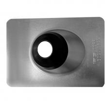 Jones Stephens R40150 - 1-1/4'' and 1-1/2'' Galvanized Roof Flashing with 8-3/4'' x 12-1/2&a