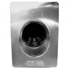 Jones Stephens R45200 - 2'' Aluminum Roof Flashing with 8-3/4'' x 12-1/2'' Flange