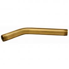 Jones Stephens S03032 - Polished Brass 8'' Wall Mount Shower Arm