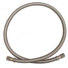 Jones Stephens S04231 - 1/4'' x 1/4'' OD x OD Flexible Stainless Steel Icemaker Connector 60'&apo