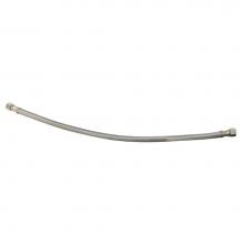 Jones Stephens S04260 - 3/8'' x 3/8 OD x OD Flexible Stainless Steel Dishwasher Connector 48'' Length