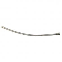 Jones Stephens S04270 - 3/8'' x 3/8 OD x OD Flexible Stainless Steel Dishwasher Connector 20'' Length