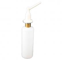 Jones Stephens S10022 - Biscuit Lotion and Soap Dispenser with Brass Pump