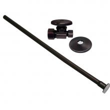 Jones Stephens S1037RB - Oil Rubbed Bronze 3/8'' x 20'' Closet Supply and 3/8'' x 5/8'&a