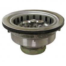 Jones Stephens S14003 - Stainless Steel Twist and Lock Basket Strainer with Screw-In Basket