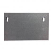 Jones Stephens S16010 - 5'' x 8'' Self-Nailing Stud Guard, 16 Gauge, Carton of 25