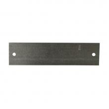 Jones Stephens S16016 - 1-1/2'' x 6'' Stud Guard with 2 Holes, 18 Gauge, Carton of 100