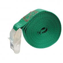 Jones Stephens S20203 - 1'' x 8'' Cam Strap Twin Pack, Green