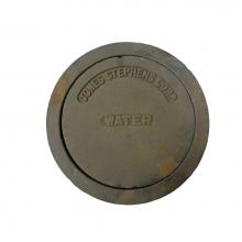 Jones Stephens S36011 - 10'' Sewer Box Water Lid and Ring