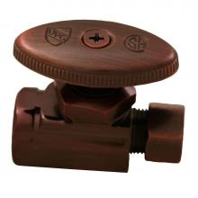 Jones Stephens S4314WB - Old World Bronze Compression Straight Stop 1/2'' FIP x 3/8'' Comp.