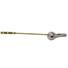 Jones Stephens T01001 - Chrome Plated Fit-All Tank Trip Lever 8'' Brass Arm with Metal Spud and Nut