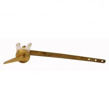 Jones Stephens T01015 - Polished Brass Decorative Tank Trip Lever for Kohler® Cast Brass Arm with Metal Spud and Nut