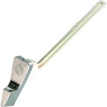 Jones Stephens T01042L - Chrome Tank Trip Lever for American Standard 45 deg. with Plastic Spud and Nut