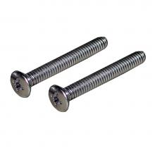 Jones Stephens T05021 - 1/4'' x 2'' Chrome Plated Faceplate Screw