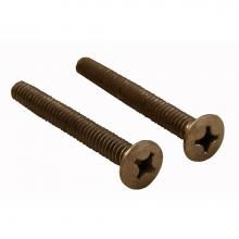 Jones Stephens T0521AN - Antique Nickel Waste and Overflow Faceplate Screws