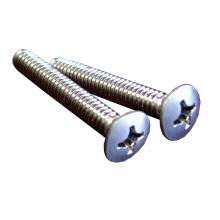 Jones Stephens T0521BN - Brushed Nickel Waste and Overflow Faceplate Screws