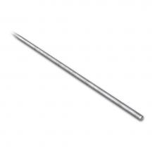 Jones Stephens T12106 - 1/2'' x 6'' Galvanized Threaded Steel Rod, Zinc Finish, Carton of 12