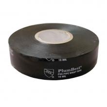 Jones Stephens T17101 - 1'' x 100'' Black Pipe Wrap Tape, 10 mil, Carton of 48