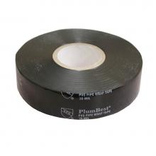 Jones Stephens T18202 - 2'' x 100'' Black Pipe Wrap Tape, 20 mil, Carton of 24