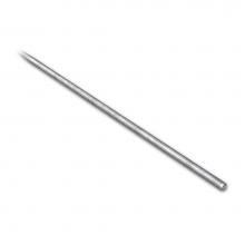 Jones Stephens T38106 - 3/8'' x 6'' Galvanized Threaded Steel Rod, Zinc Finish, Carton of 25