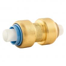 Jones Stephens C77414LF - 1/2'' Polybutylene x 1/2'' (Bagged) PlumBite Push On Transition Coupling, Lead