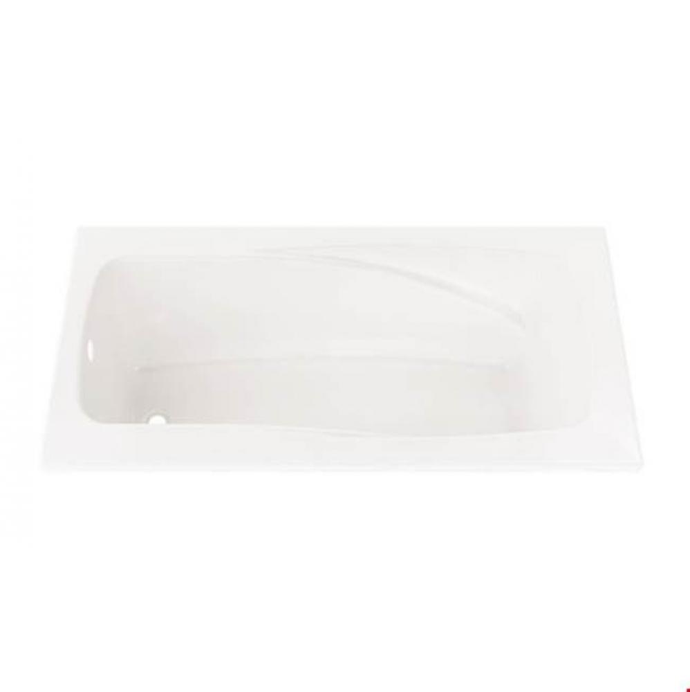 VELONA bathtub 36x60 with Tiling Flange, Right drain, Whirlpool/Activ-Air, White