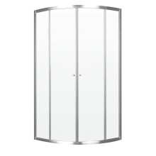 Neptune Entrepreneur 220087-900-084-000 - Barolo Neo-Round 36 x 36 x 36 in. 4 mm Sliding Shower Door for Corner Installation with Clear Glas