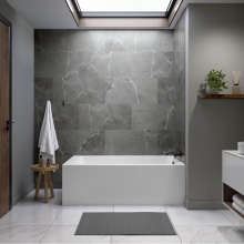 Neptune Entrepreneur 220491-R-110-001-R - Pia 3060 IFS AFR Acrylic Right Corner Right-Hand Drain Activ-Air Bathtub in White