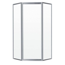 Neptune Entrepreneur 220088-900-084-000 - Ovada Neo-Angle 38 x 38 x 70 in. 4 mm Pivot Shower Door for Corner Installation with Clear Glass i