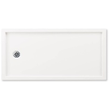 Neptune Entrepreneur 220096-501-001-001 - Zen 6030 Acrylic Alcove Shower Base in White with Left Drain